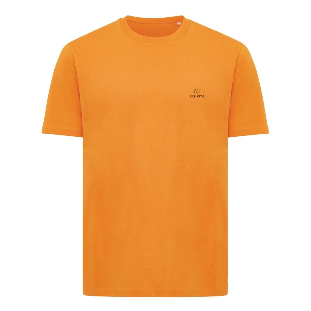 Tricou ușor din bumbac reciclat Iqoniq Sierra orange L