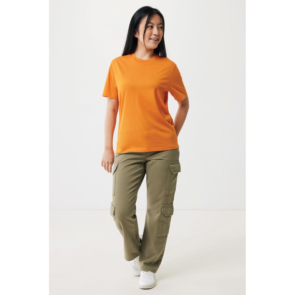 Tricou ușor din bumbac reciclat Iqoniq Sierra orange L