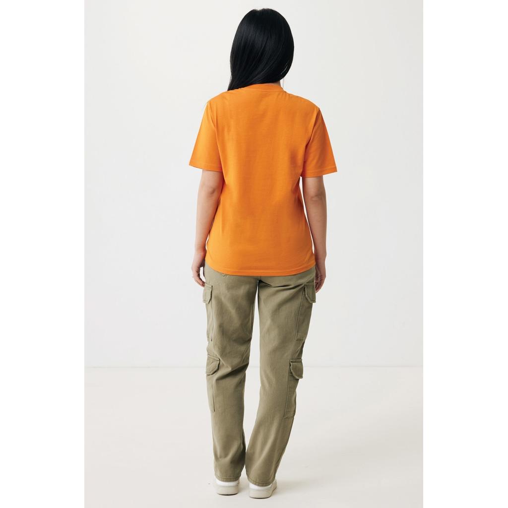 Tricou ușor din bumbac reciclat Iqoniq Sierra orange L