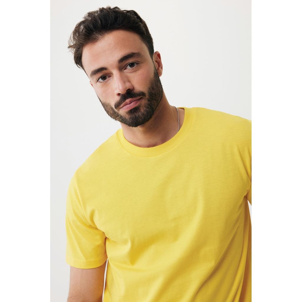 Tricou ușor din bumbac reciclat Iqoniq Sierra yellow L