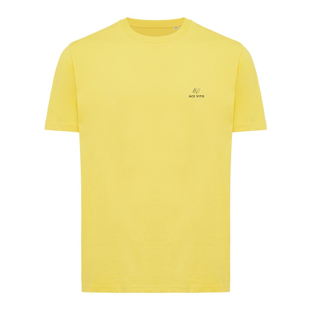 Tricou ușor din bumbac reciclat Iqoniq Sierra yellow L