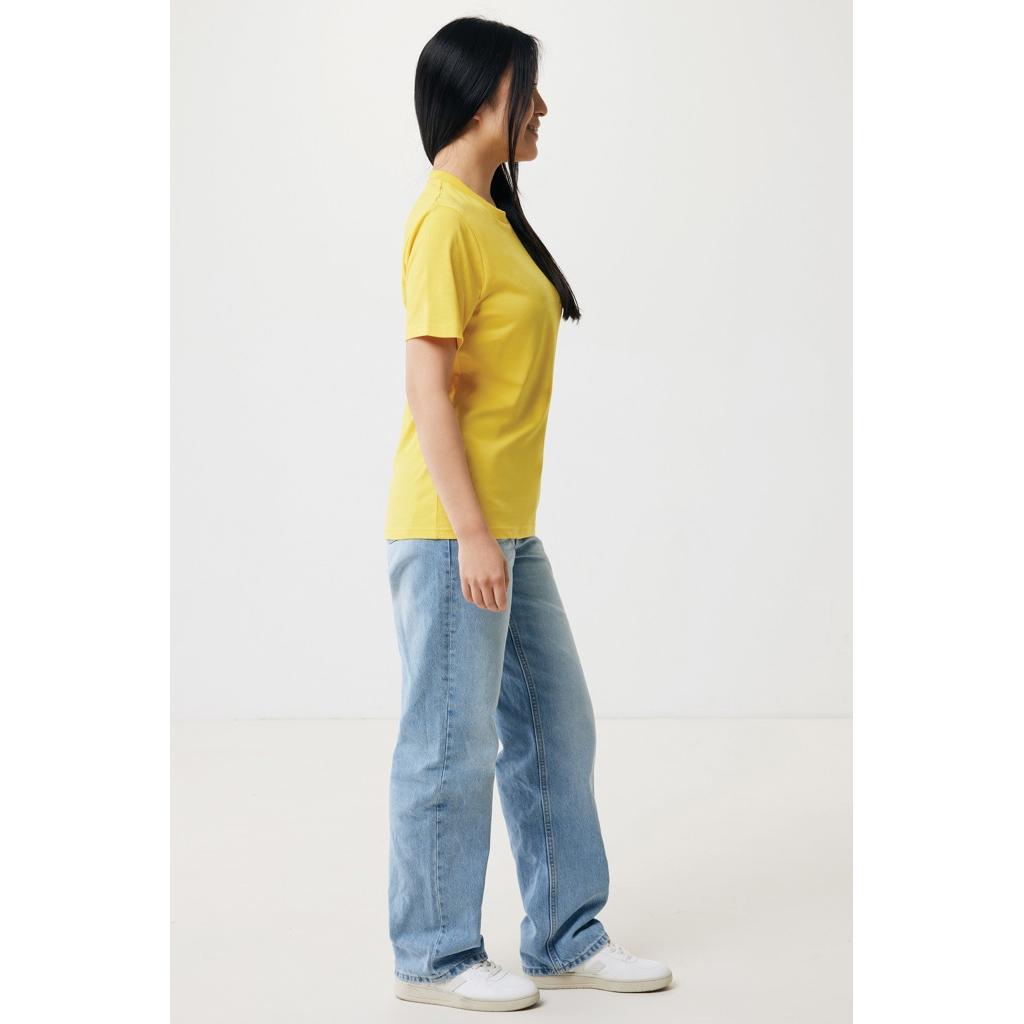 Tricou ușor din bumbac reciclat Iqoniq Sierra yellow L