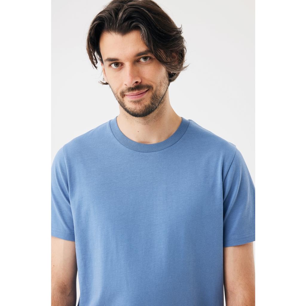 Tricou ușor din bumbac reciclat Iqoniq Sierra Moon blue L
