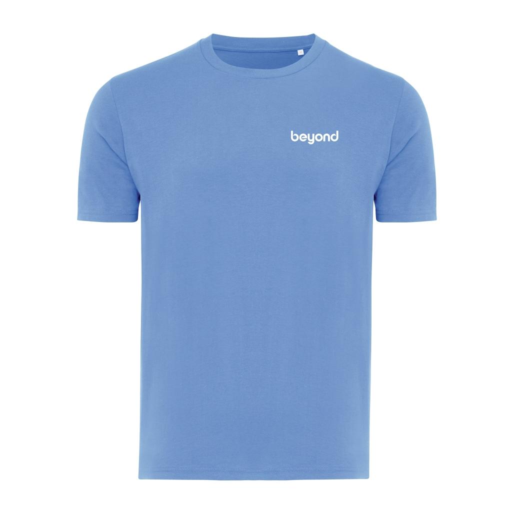 Tricou ușor din bumbac reciclat Iqoniq Sierra Moon blue L