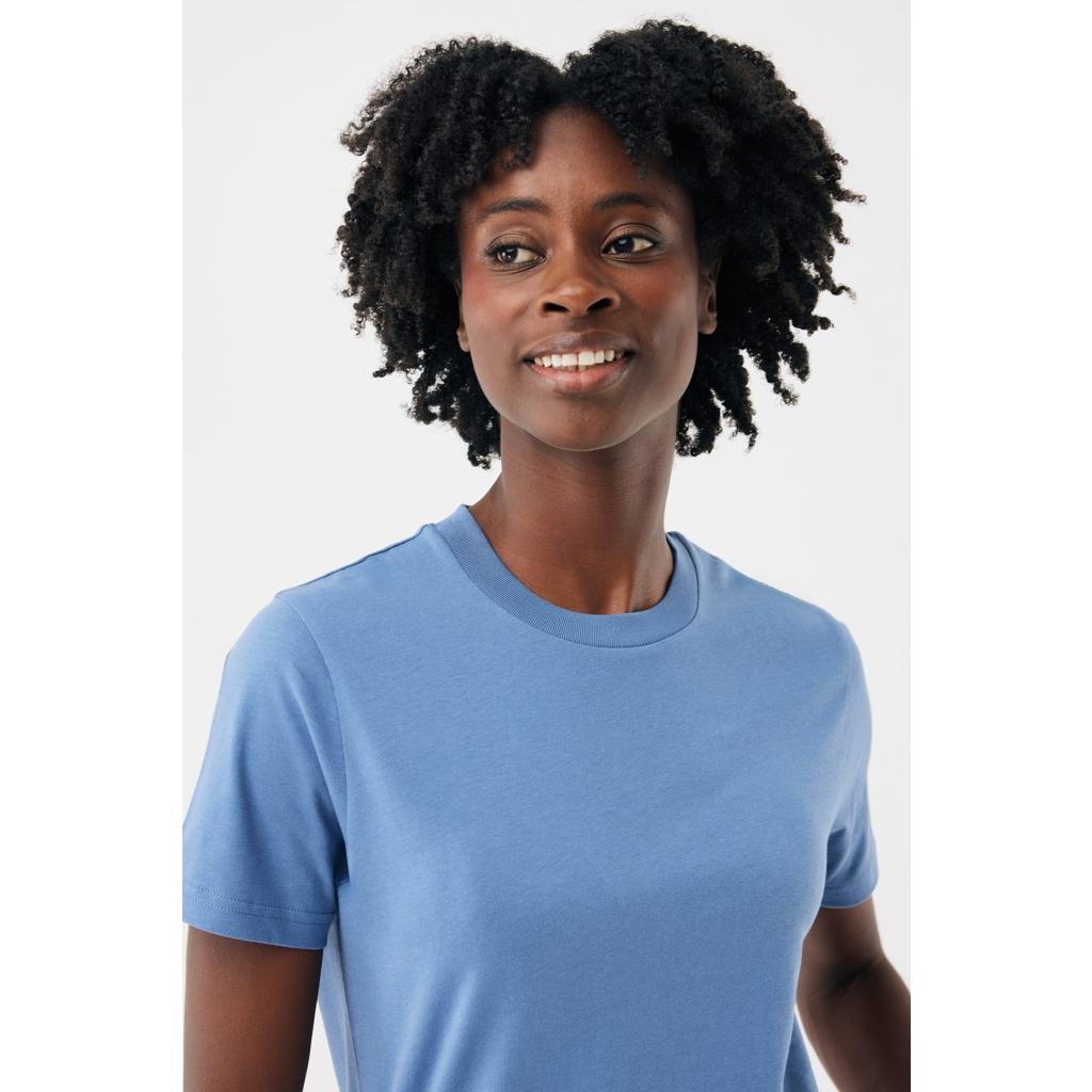 Tricou ușor din bumbac reciclat Iqoniq Sierra Moon blue L