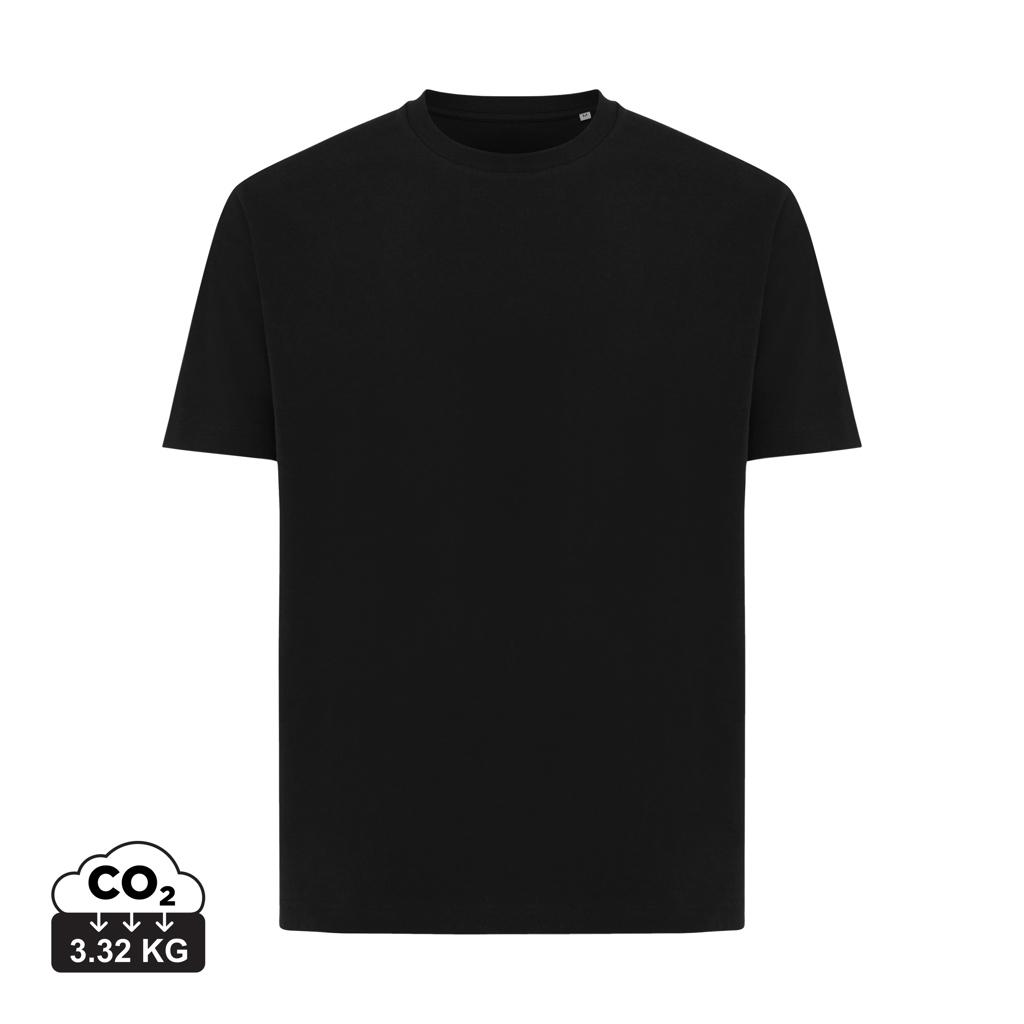 Tricou din bumbac reciclat Iqoniq Teide black XL