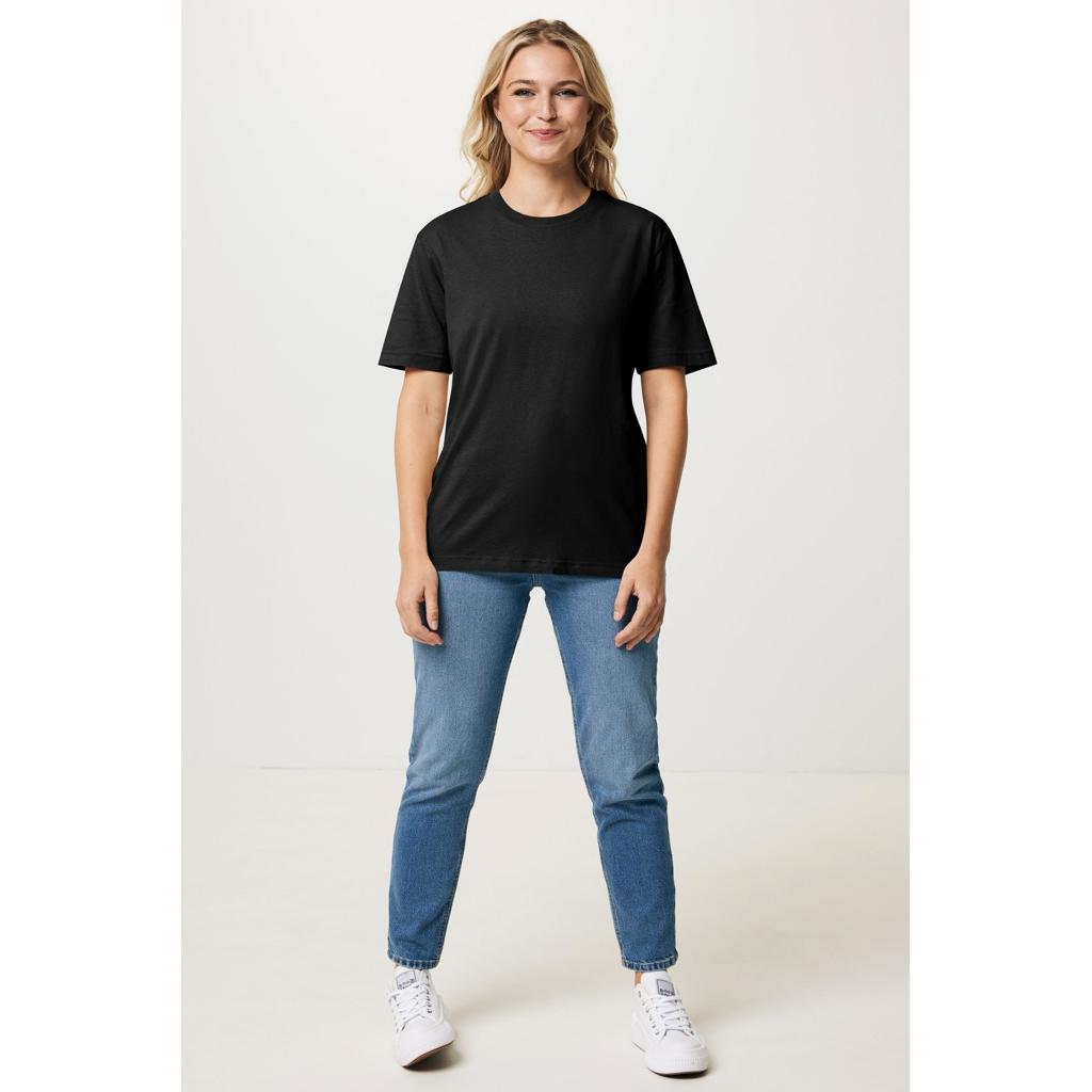 Tricou din bumbac reciclat Iqoniq Teide black 3XL