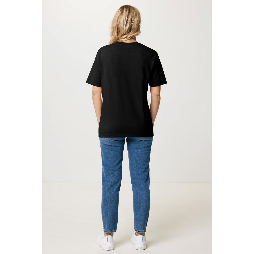 Tricou din bumbac reciclat Iqoniq Teide black 3XL