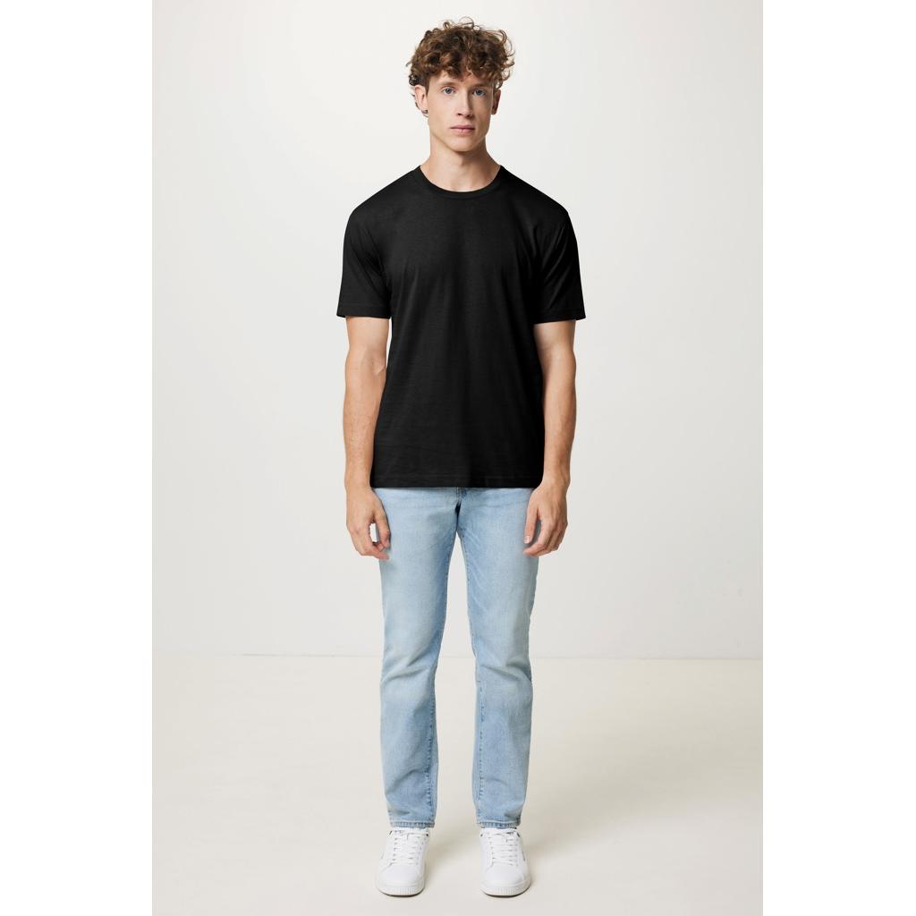 Tricou din bumbac reciclat Iqoniq Teide black 3XL