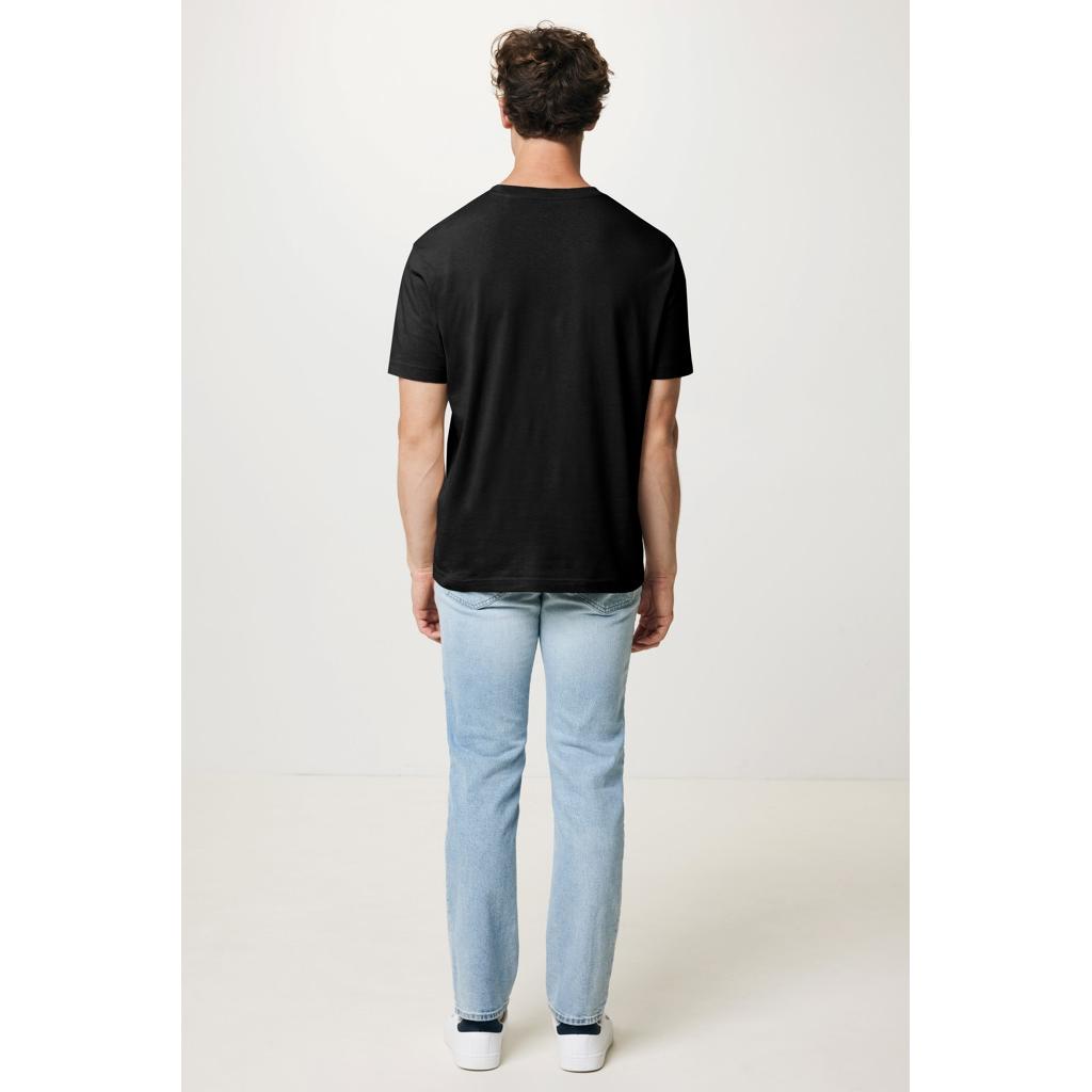 Tricou din bumbac reciclat Iqoniq Teide black 3XL