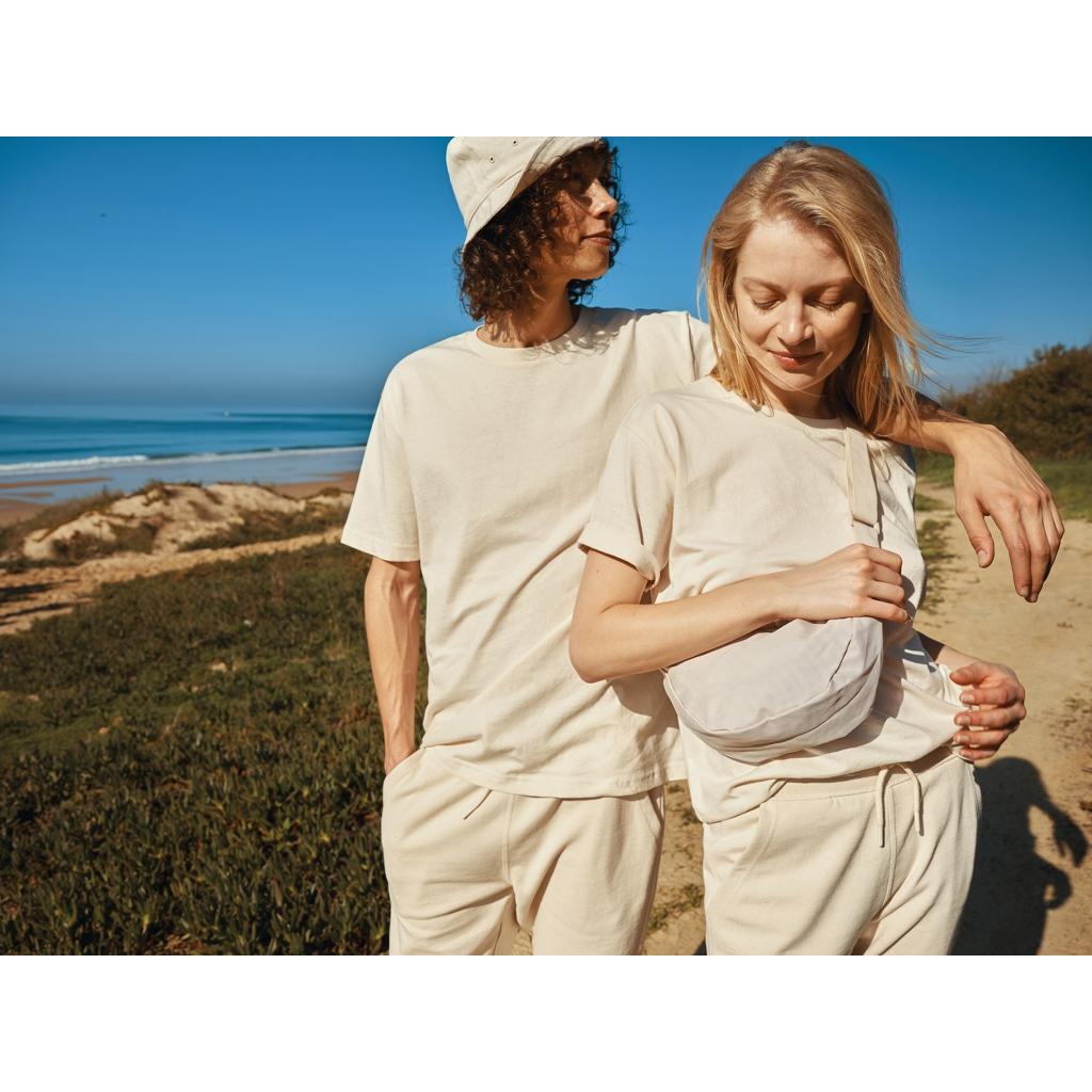 Tricou din bumbac reciclat Iqoniq Teide natural raw