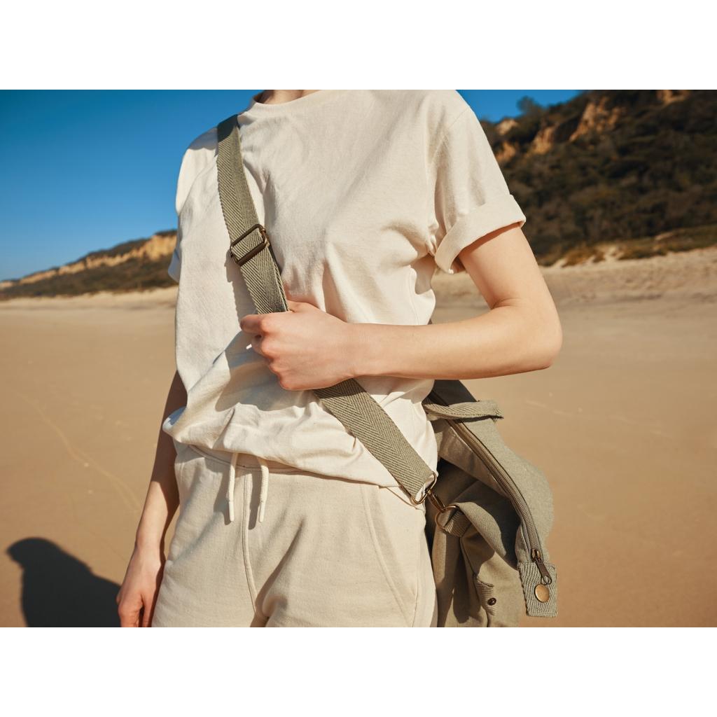 Tricou din bumbac reciclat Iqoniq Teide natural raw