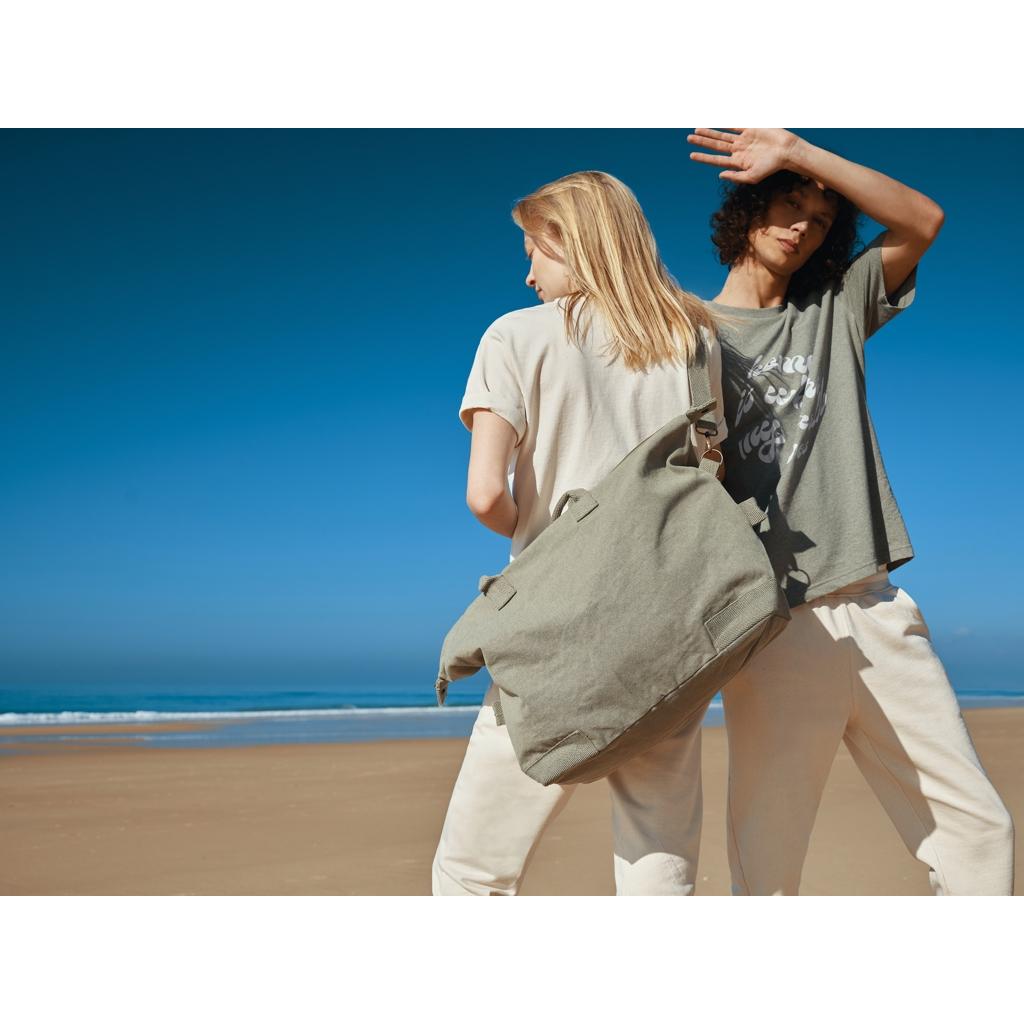 Tricou din bumbac reciclat Iqoniq Teide natural raw