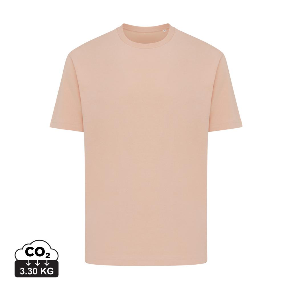 Tricou din bumbac reciclat Iqoniq Teide peach nectar 5XL