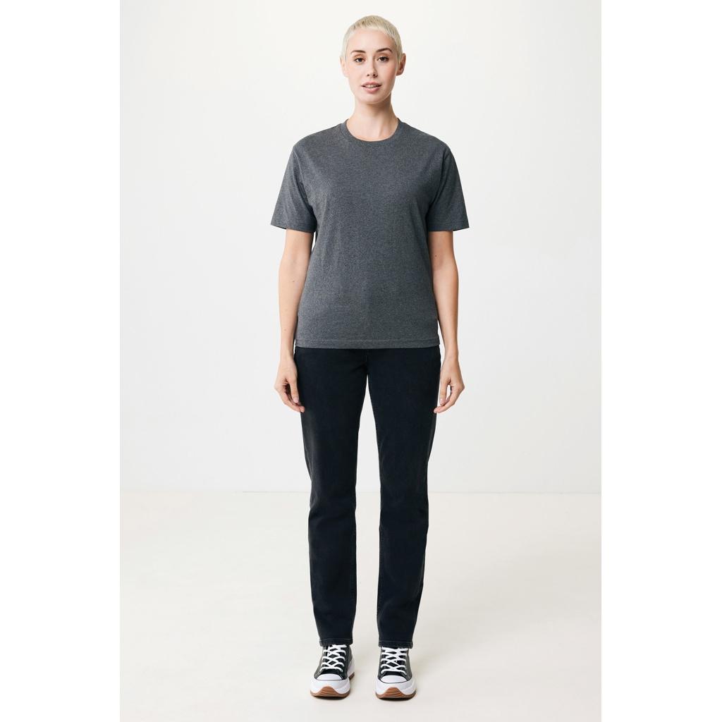 Tricou din bumbac reciclat Iqoniq Teide heather anthracite XL