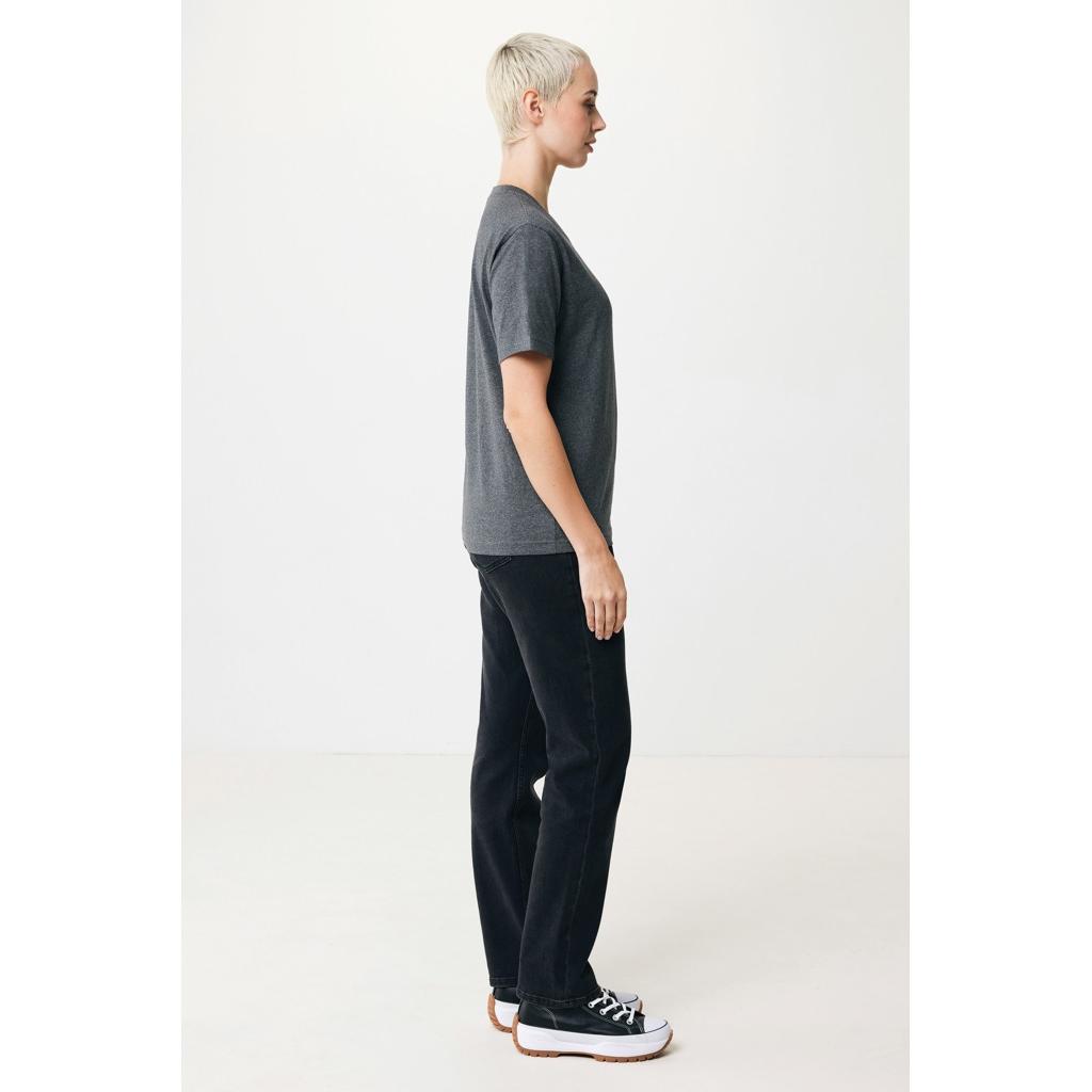 Tricou din bumbac reciclat Iqoniq Teide heather anthracite XL