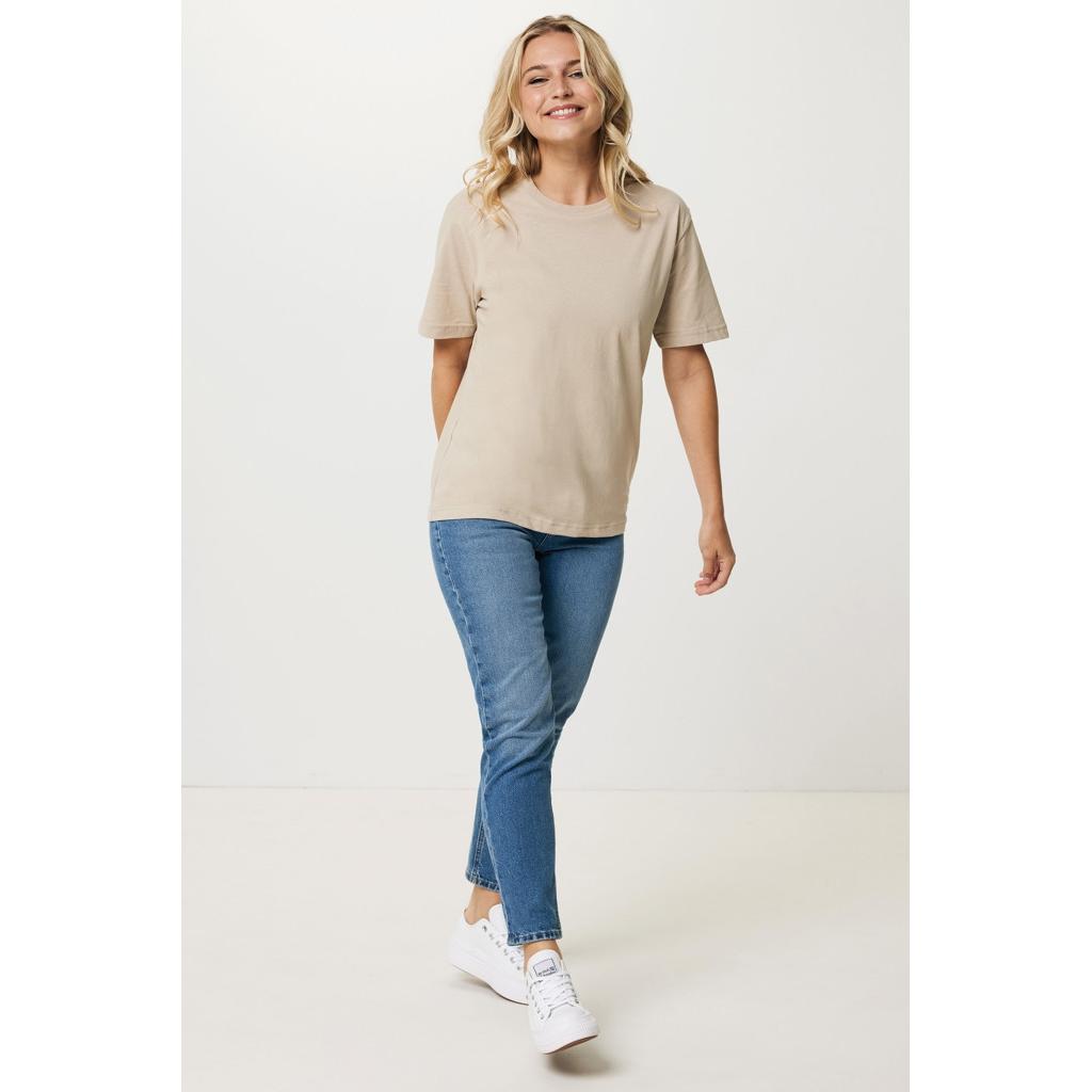 Tricou din bumbac reciclat Iqoniq Teide desert 3XL