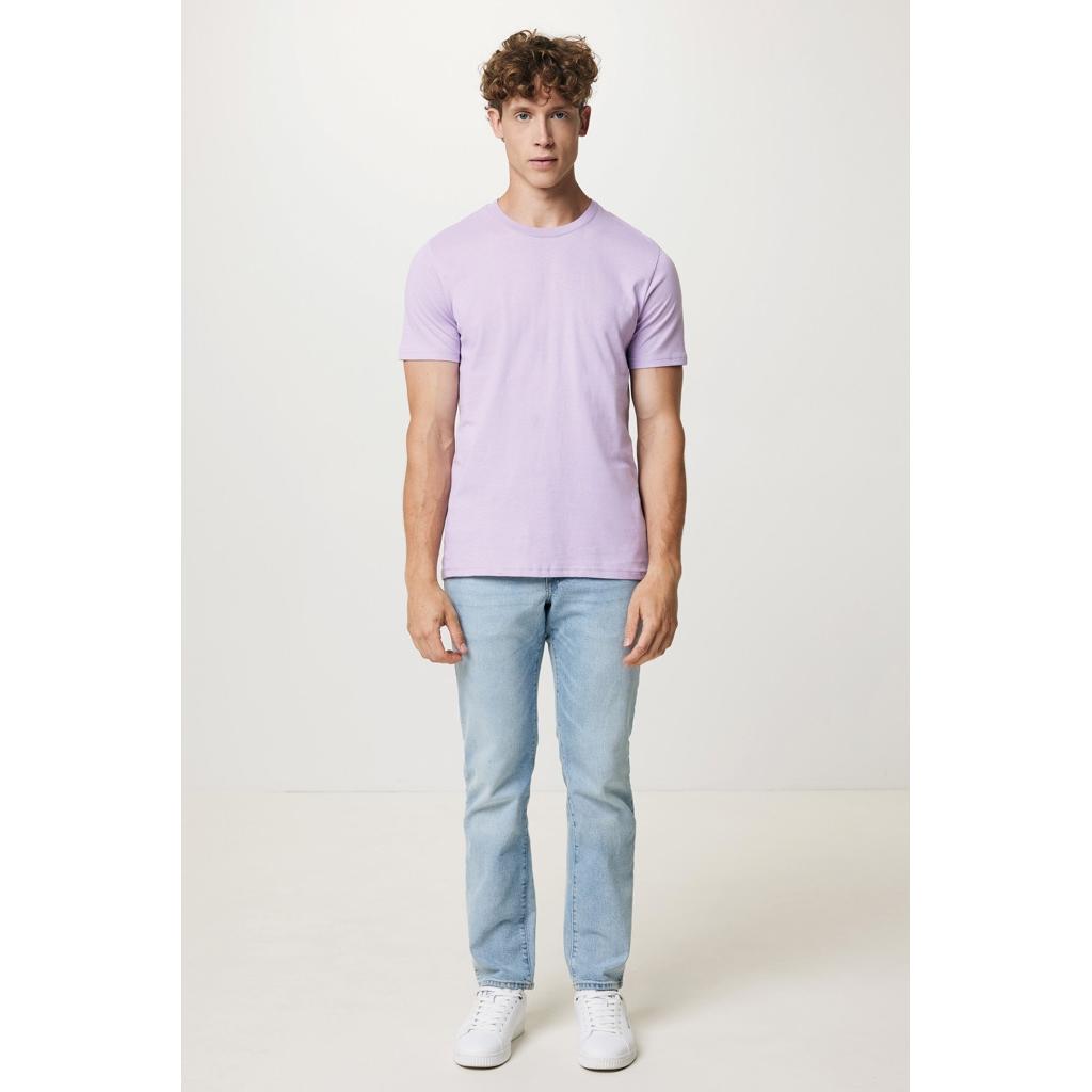 Tricou din bumbac reciclat Iqoniq Brett lavender S