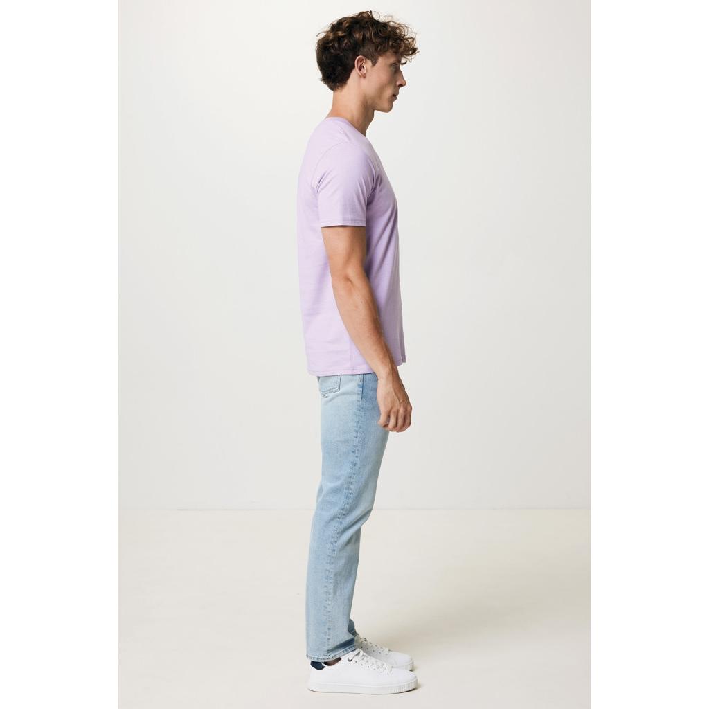 Tricou din bumbac reciclat Iqoniq Brett lavender S