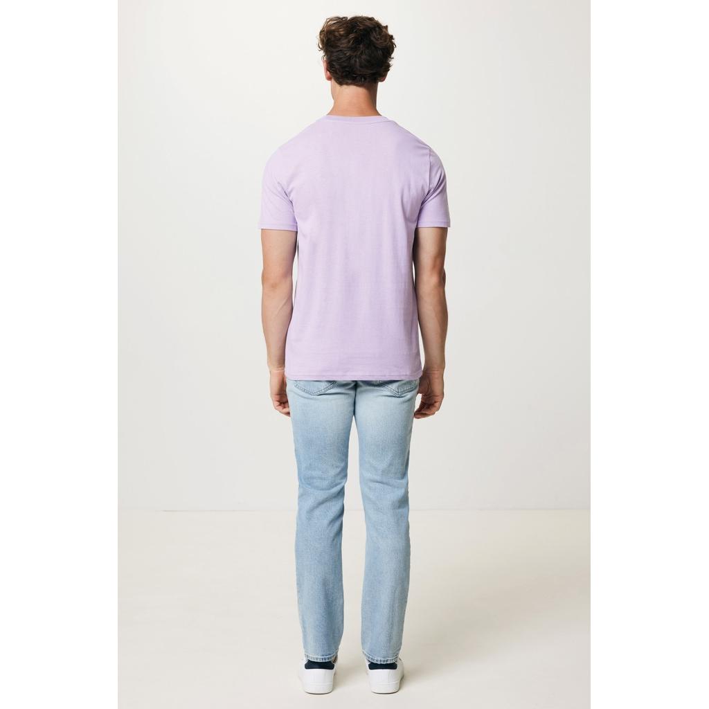 Tricou din bumbac reciclat Iqoniq Brett lavender S