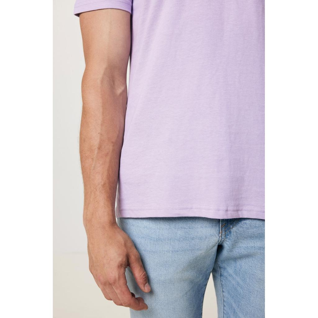 Tricou din bumbac reciclat Iqoniq Brett lavender S