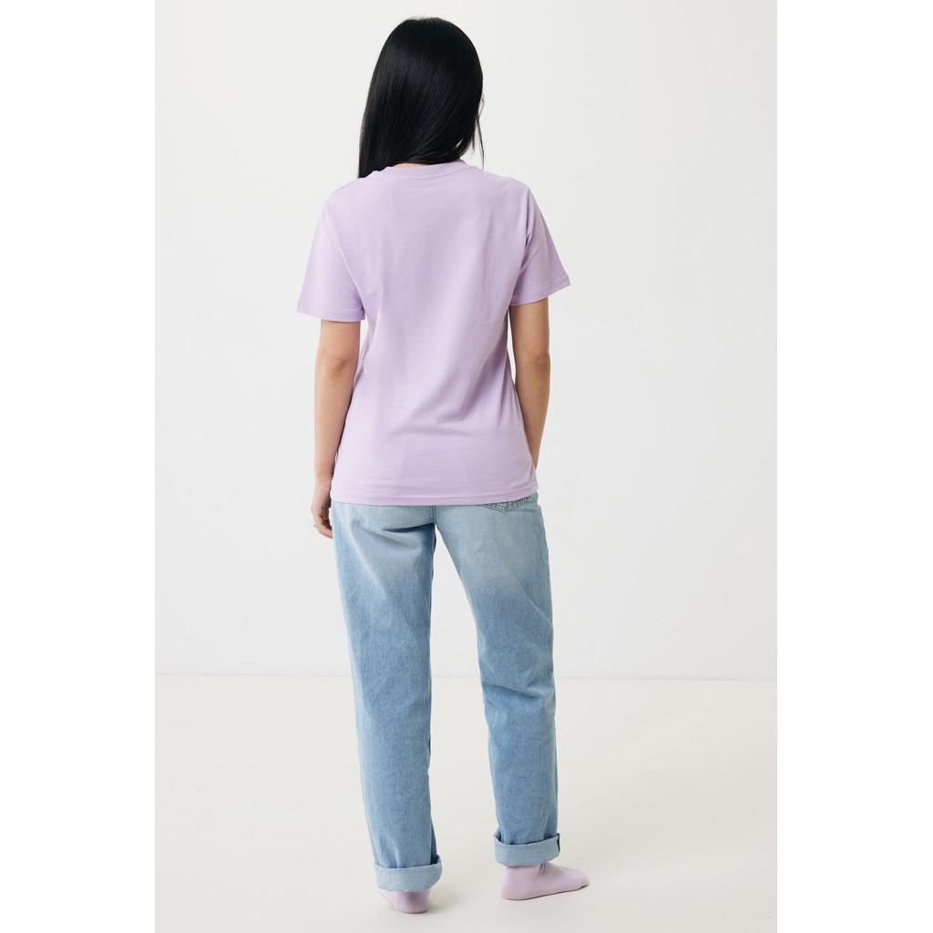 Tricou din bumbac reciclat Iqoniq Brett lavender S