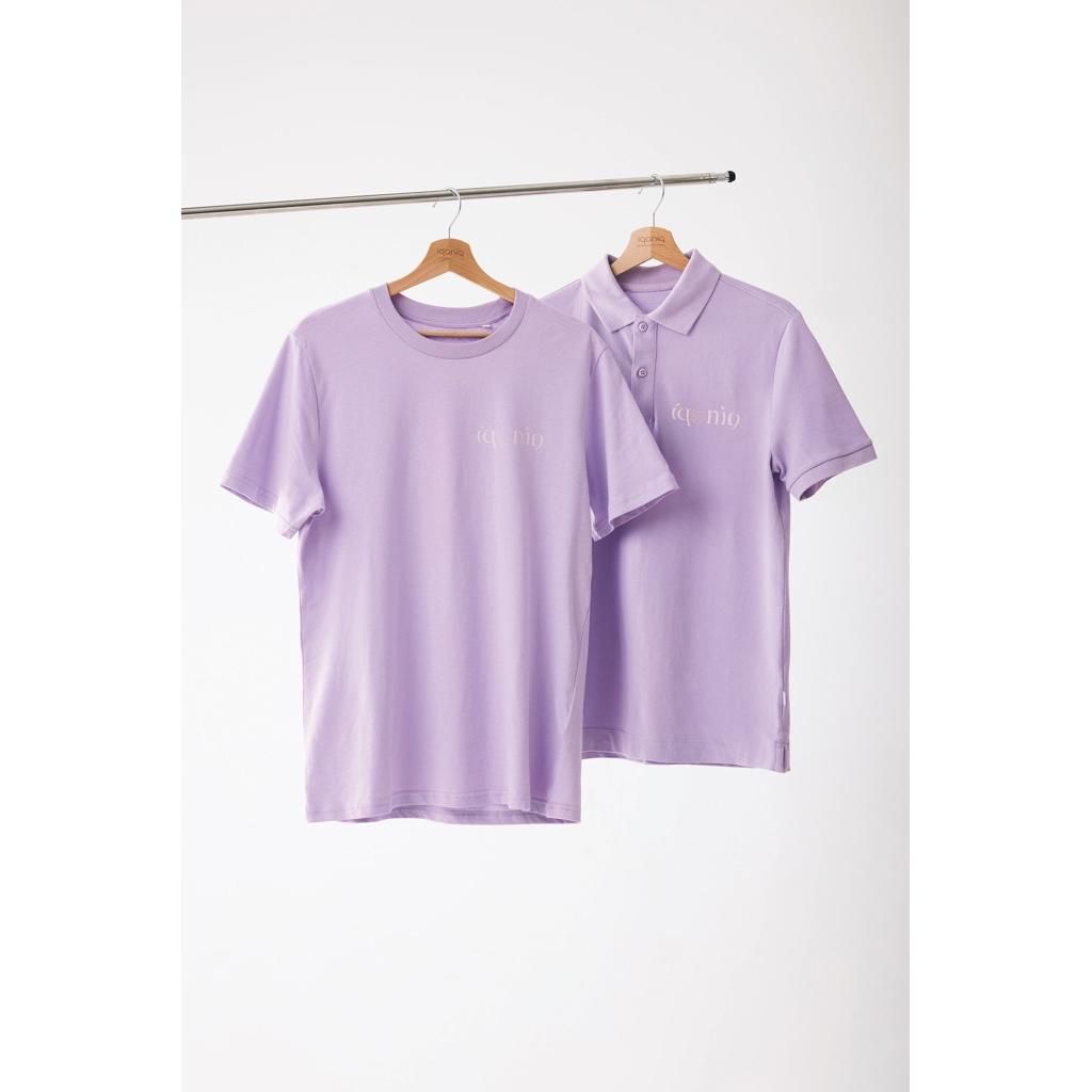Tricou din bumbac reciclat Iqoniq Brett lavender S