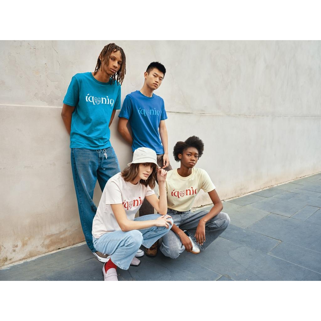 Tricou din bumbac reciclat Iqoniq Brett verdigris M