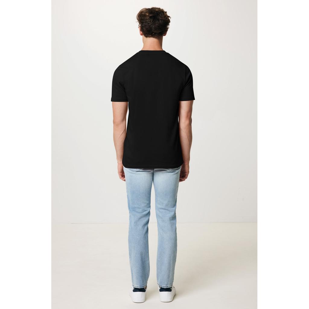 Tricou din bumbac reciclat Iqoniq Brett black XS