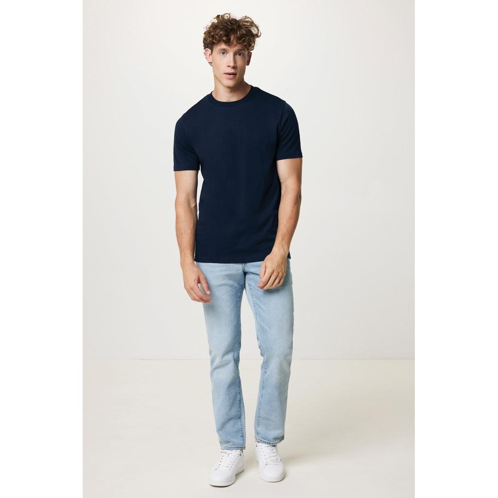 Tricou din bumbac reciclat Iqoniq Brett navy 4XL