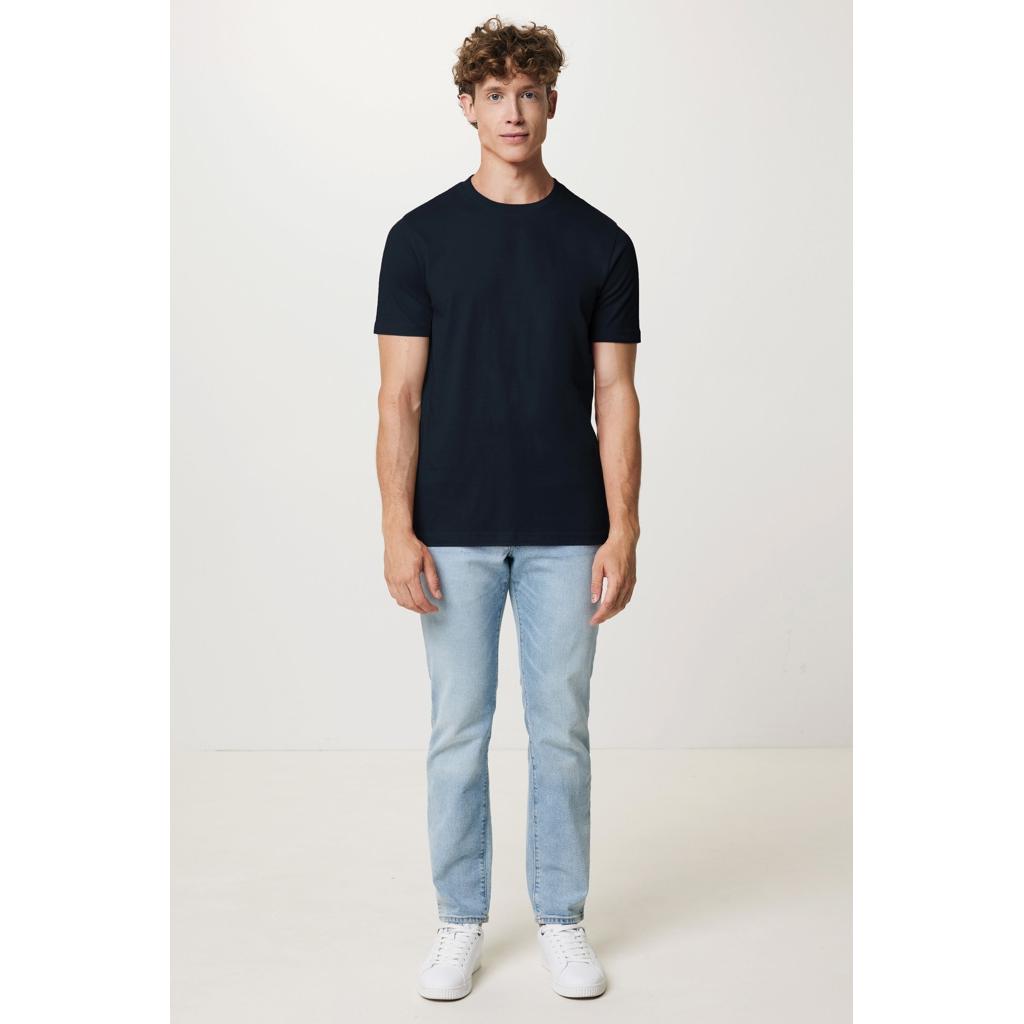 Tricou din bumbac reciclat Iqoniq Brett navy 4XL