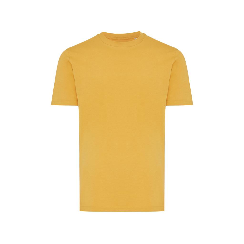 Tricou din bumbac reciclat Iqoniq Brett ochre yellow 3XL