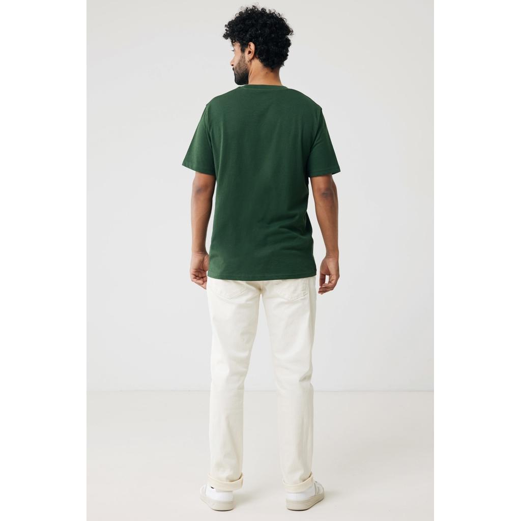 Tricou din bumbac reciclat Iqoniq Brett forest green S