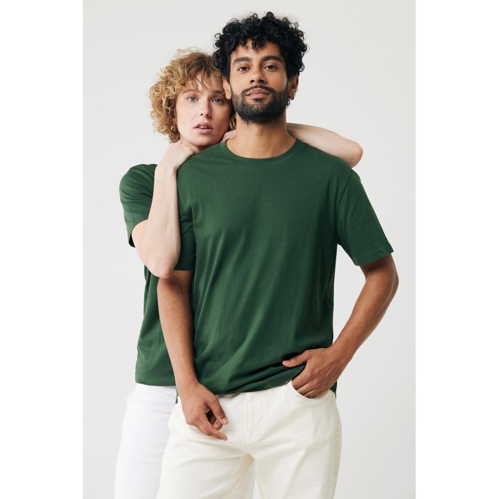 Tricou din bumbac reciclat Iqoniq Brett forest green S
