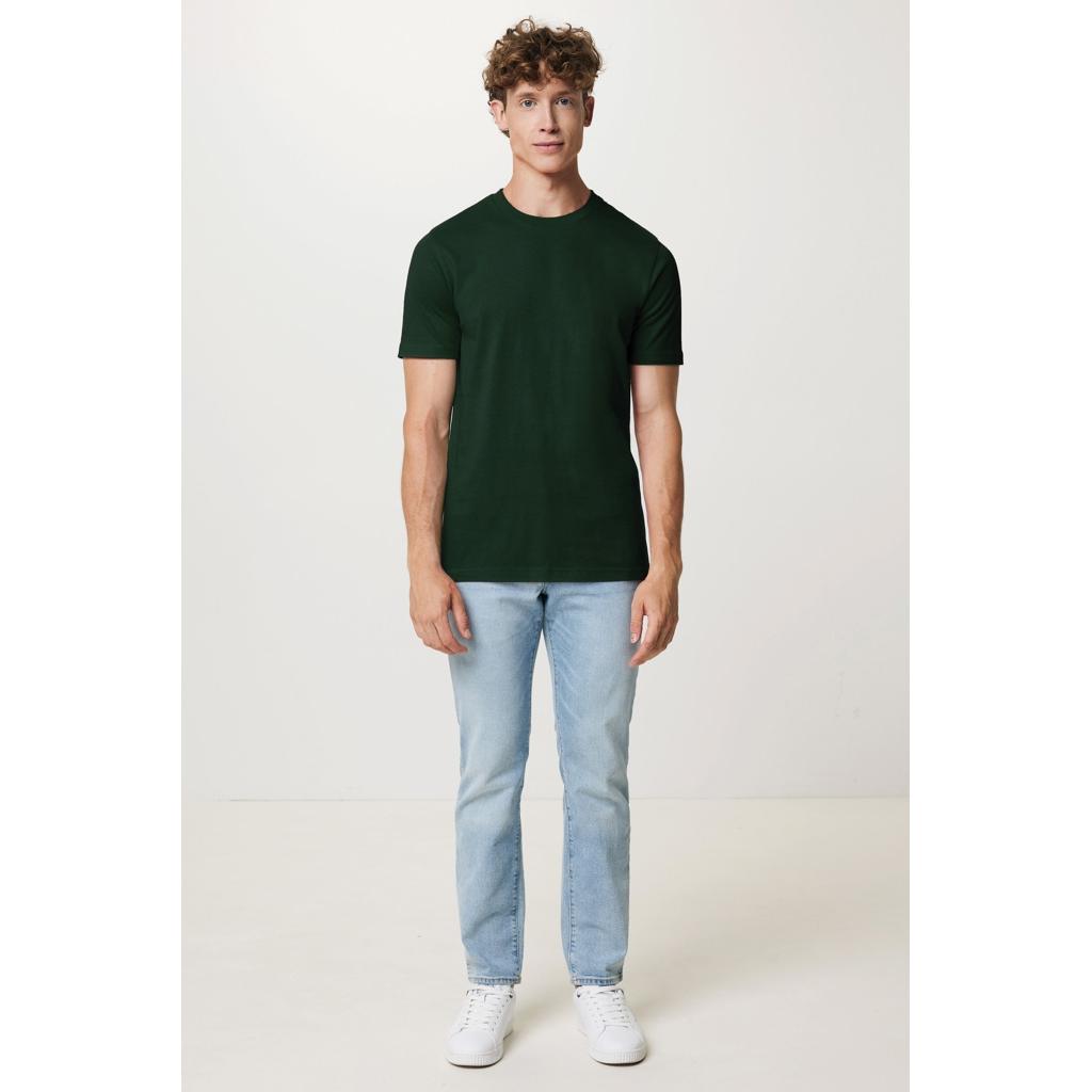 Tricou din bumbac reciclat Iqoniq Brett forest green S