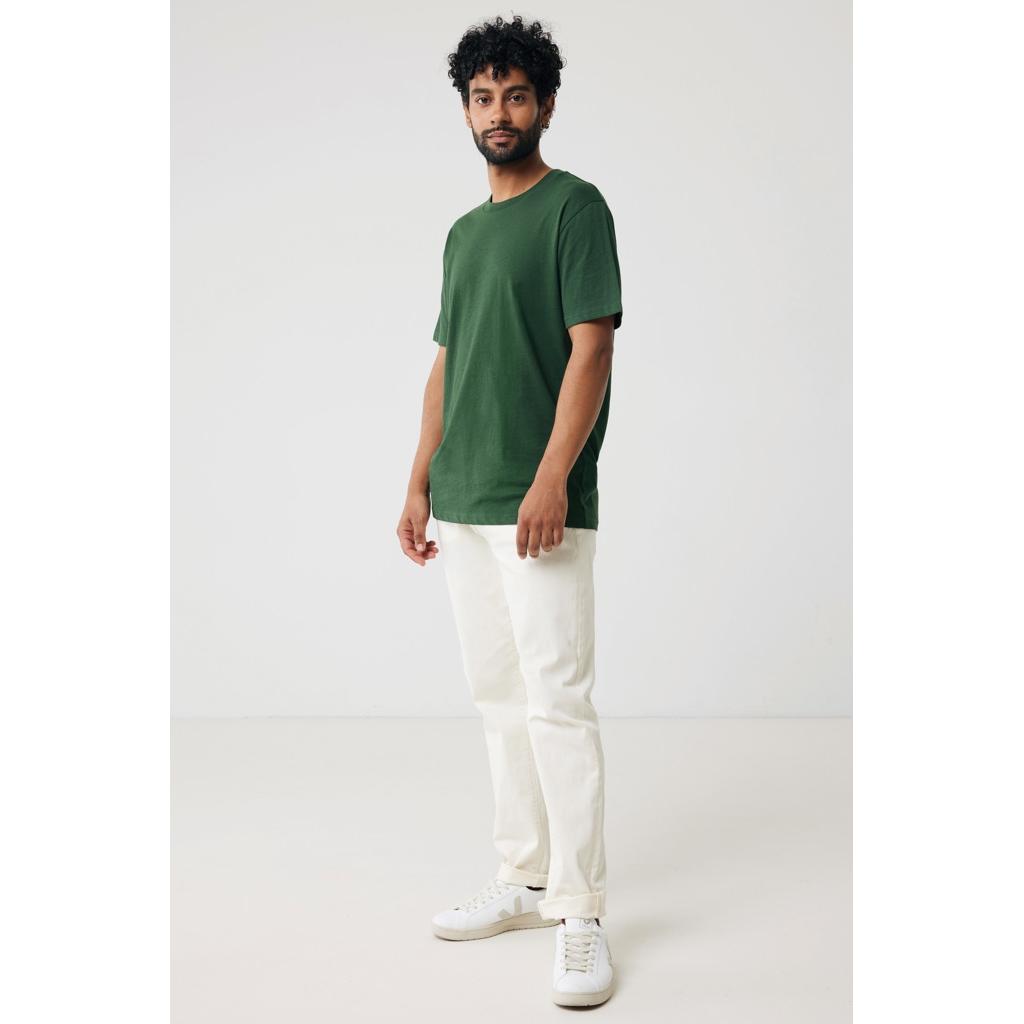 Tricou din bumbac reciclat Iqoniq Brett forest green S