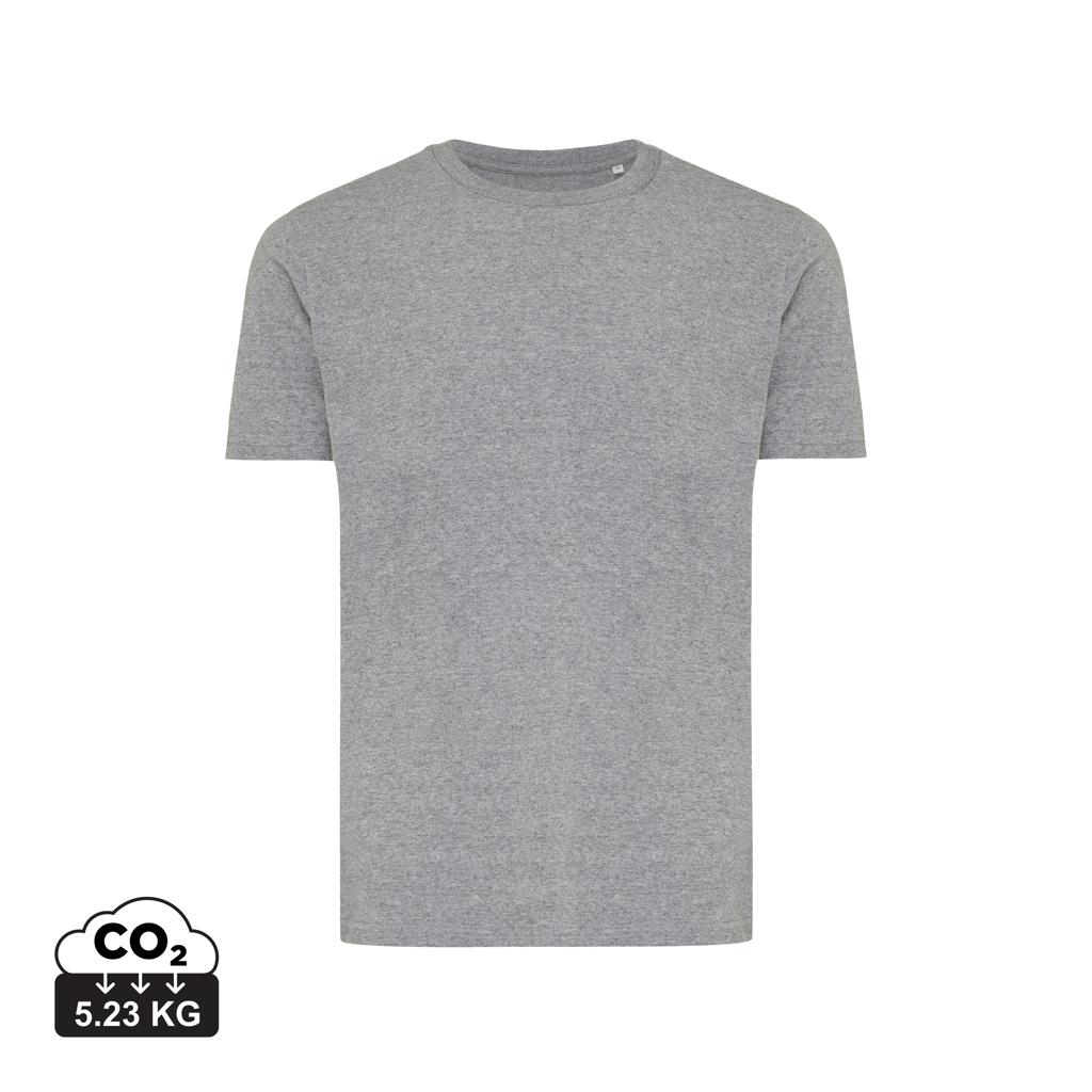Tricou din bumbac reciclat Iqoniq Brett light heather anthracite 2XS