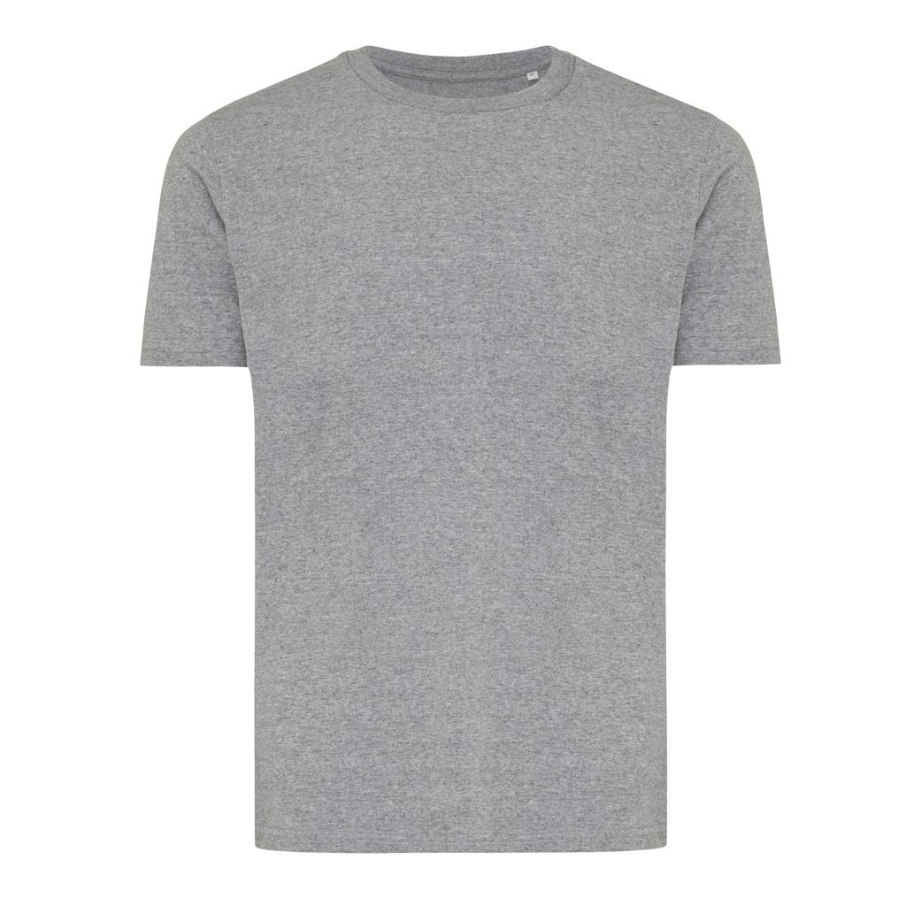 Tricou din bumbac reciclat Iqoniq Brett light heather anthracite 2XS