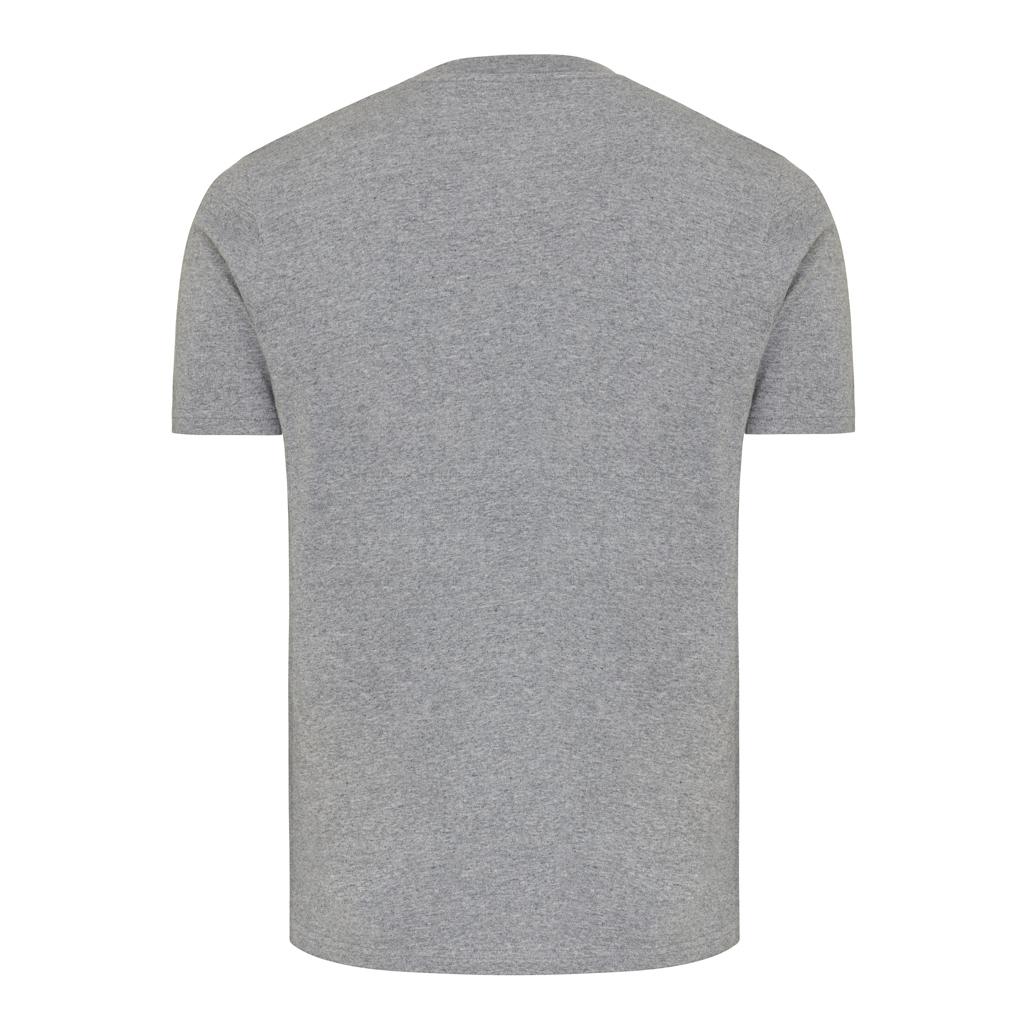 Tricou din bumbac reciclat Iqoniq Brett light heather anthracite 2XS