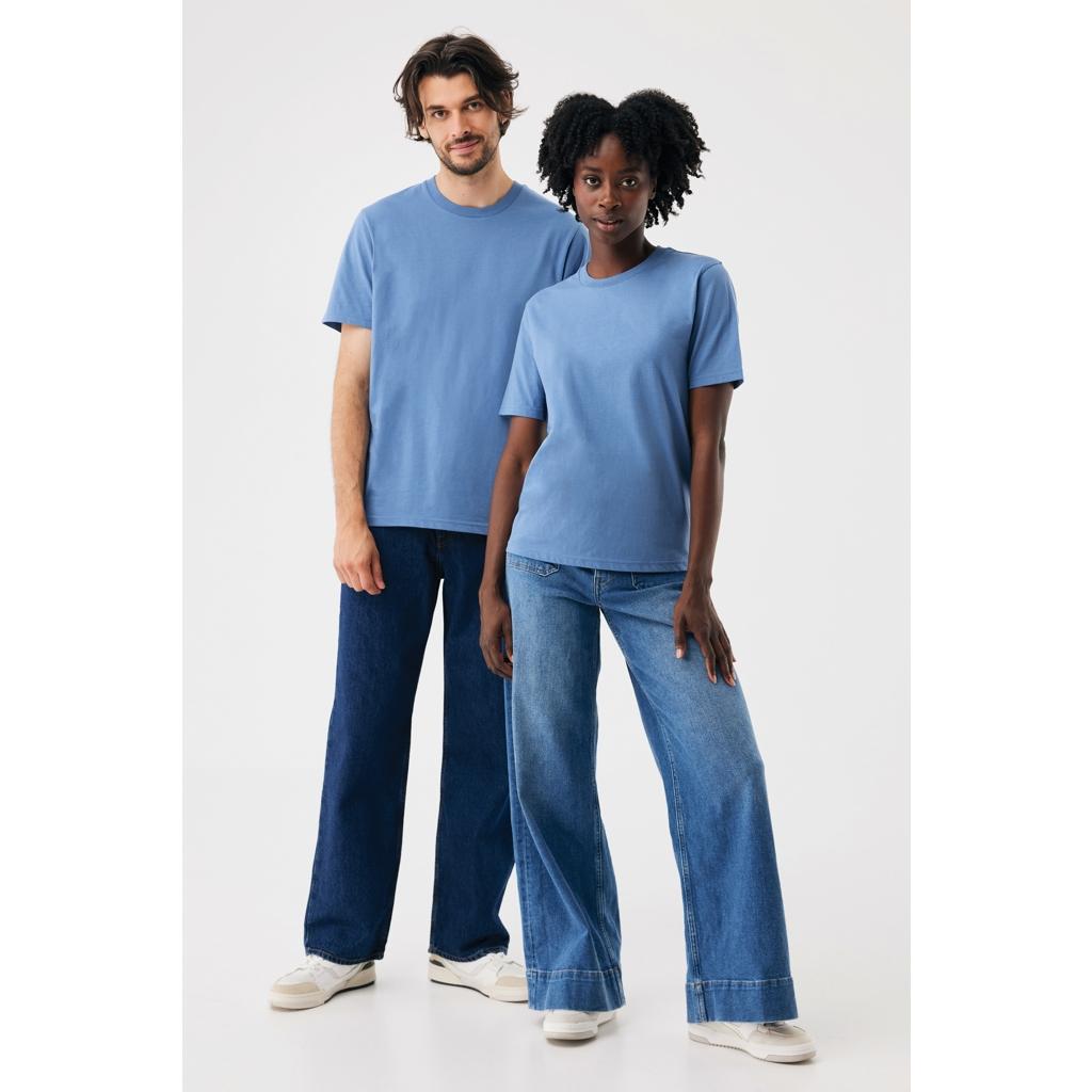 Tricou din bumbac reciclat Iqoniq Brett Moon blue M