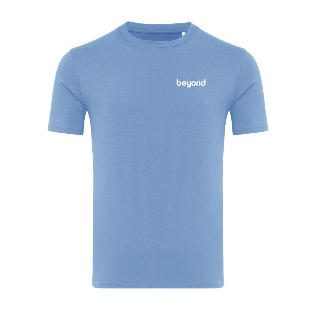 Tricou din bumbac reciclat Iqoniq Brett Moon blue M