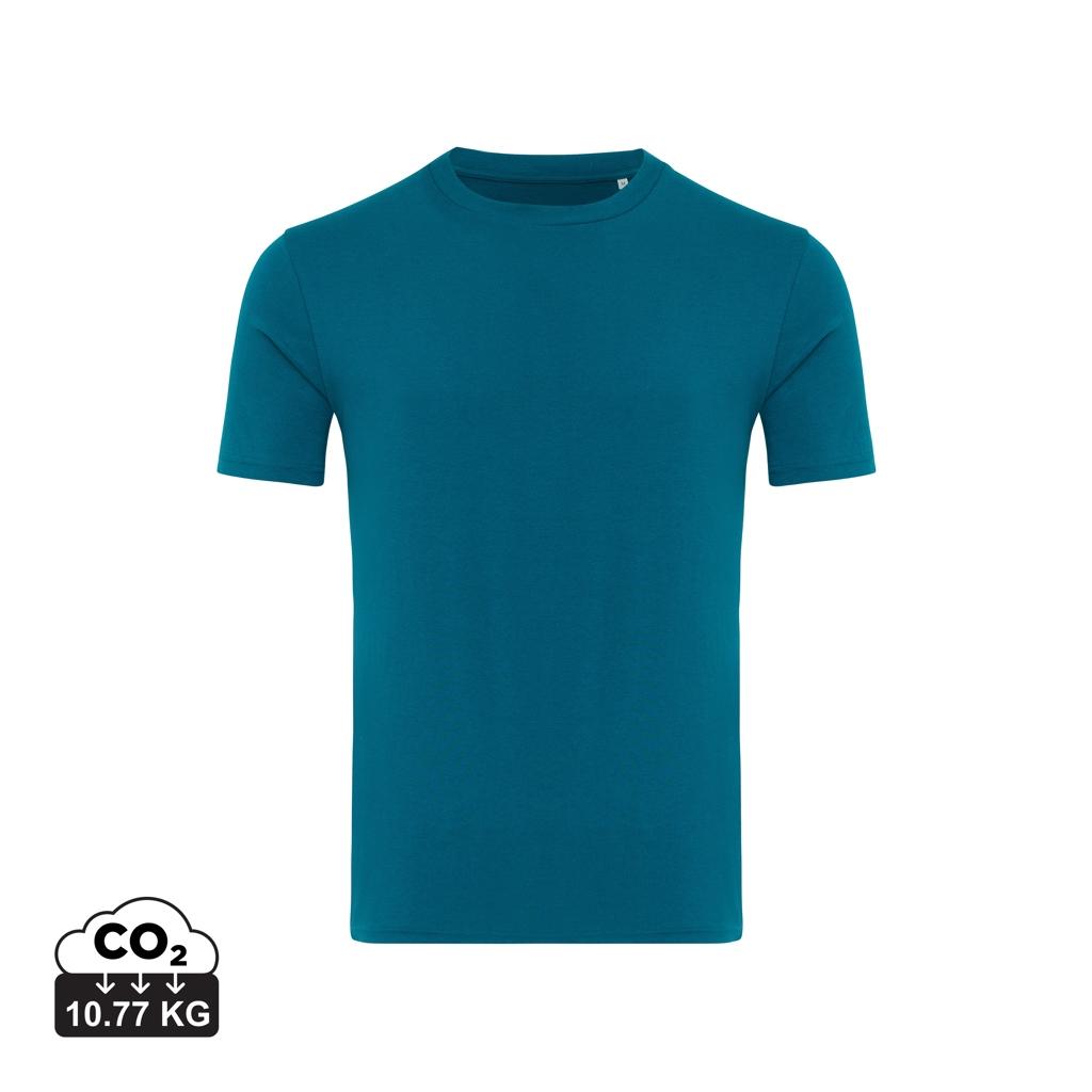 Tricou din bumbac reciclat Iqoniq Brett dark teal M