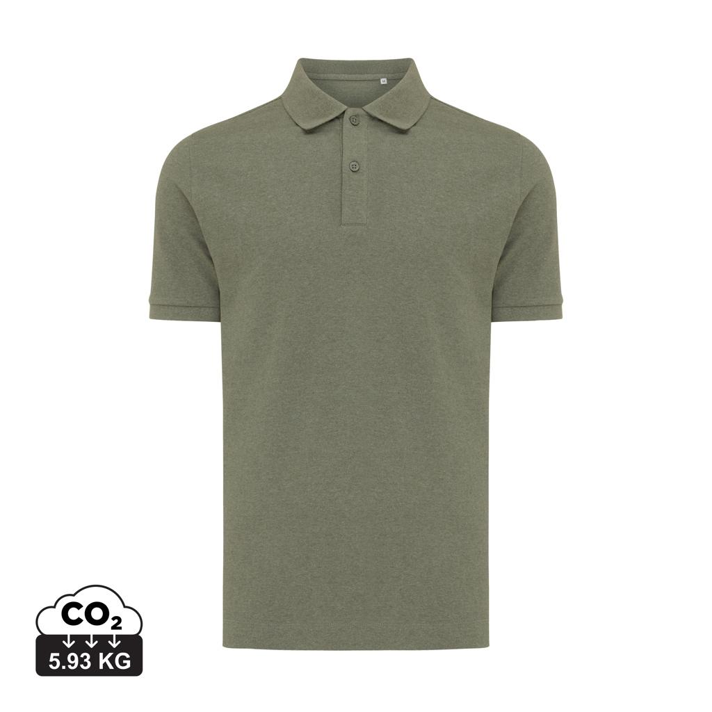 Polo din bumbac reciclat Iqoniq Yosemite green 3XL