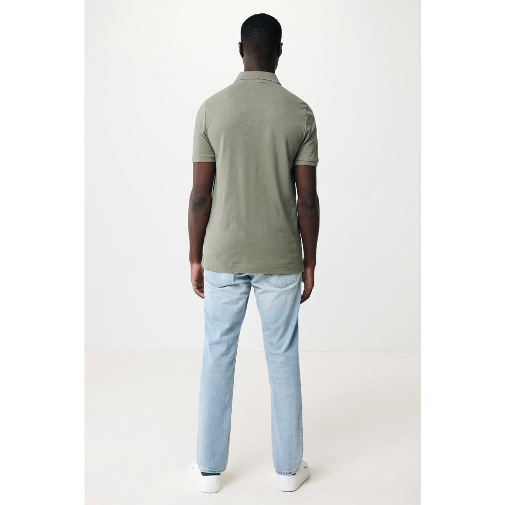 Polo din bumbac reciclat Iqoniq Yosemite green 4XL