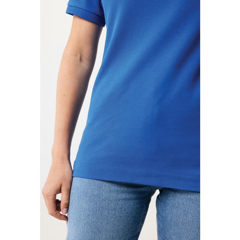 Polo din bumbac reciclat Iqoniq Yosemite royal blue 4XL