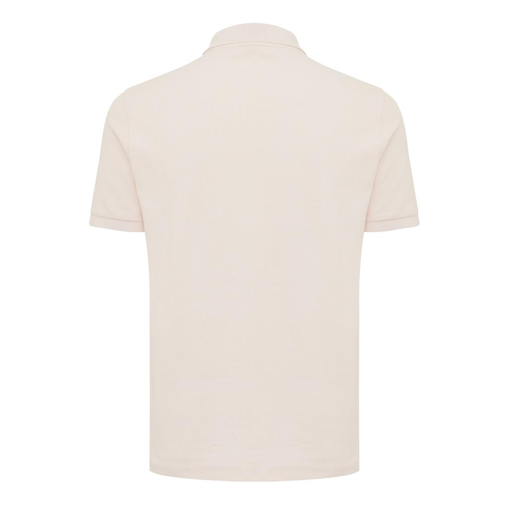 Polo din bumbac reciclat Iqoniq Yosemite cloud pink XL