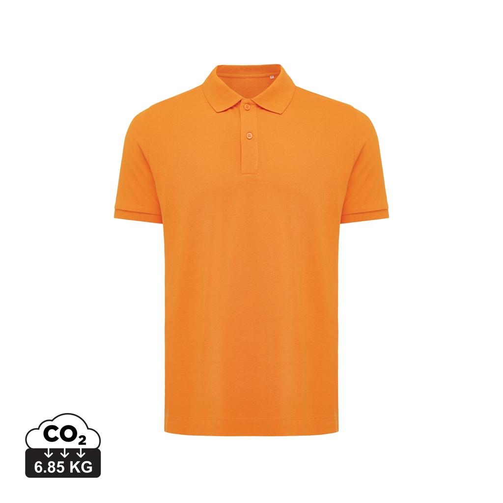 Polo din bumbac reciclat Iqoniq Yosemite orange 3XL