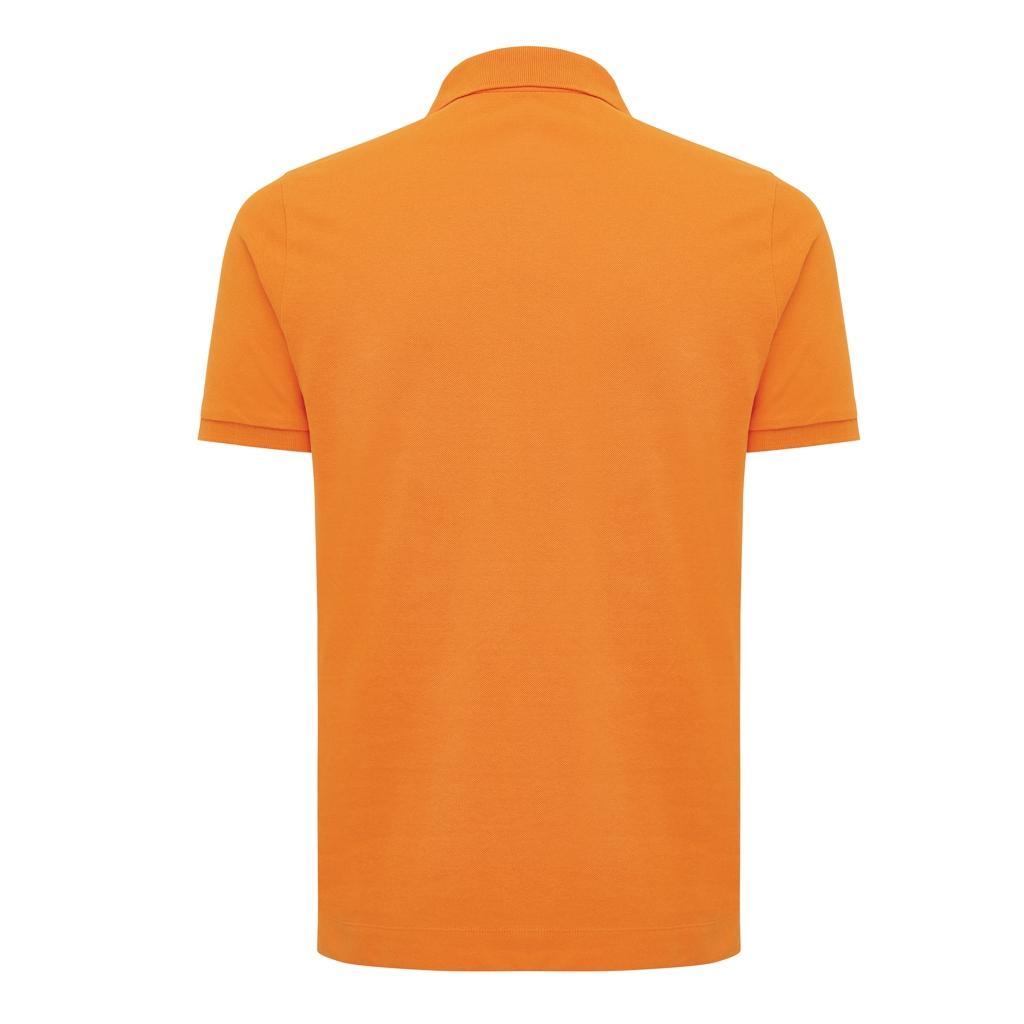 Polo din bumbac reciclat Iqoniq Yosemite orange XS