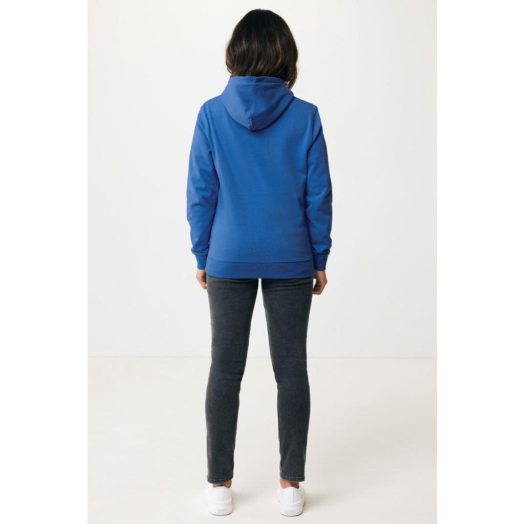 Hanorac din bumbac reciclat Iqoniq Jasper royal blue 3XL