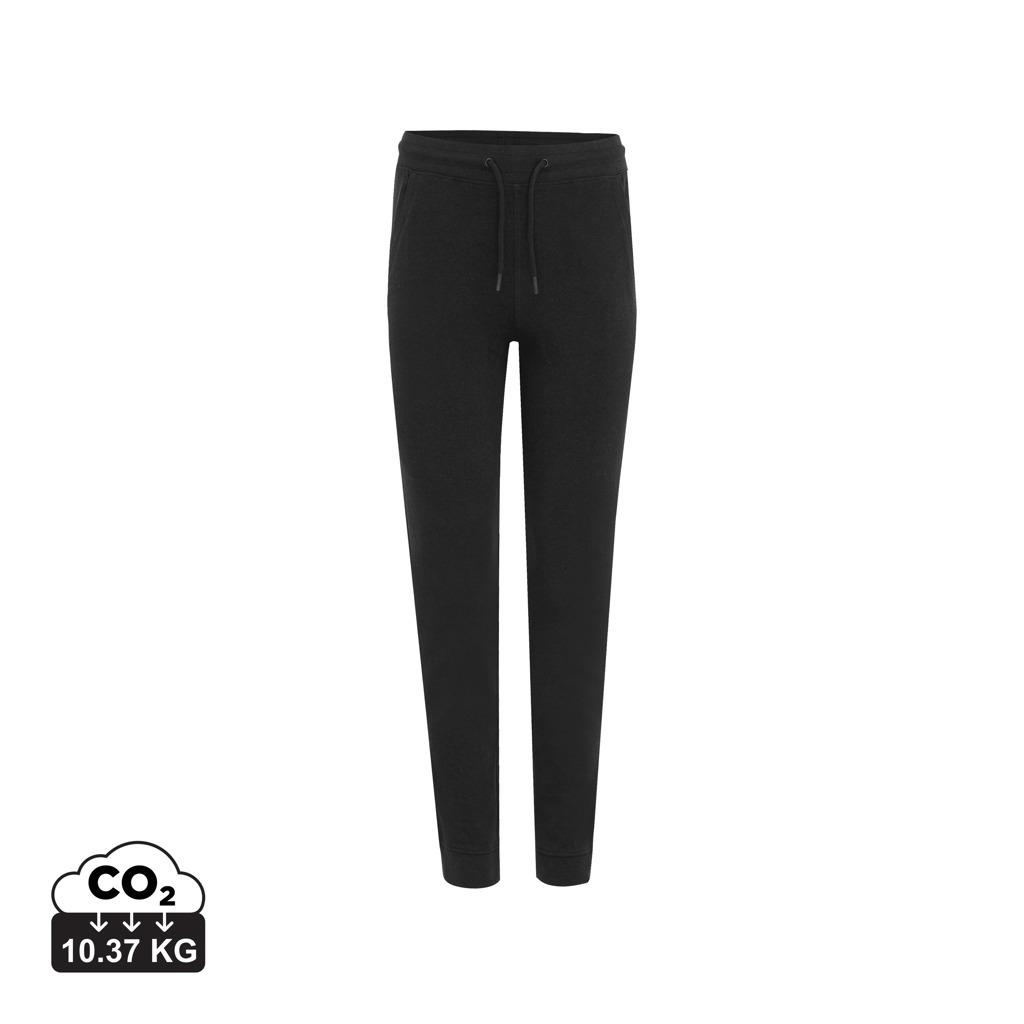 Pantaloni jogger din bumbac reciclat Iqoniq Cooper black S